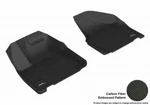 3D 2017-2022 Fits Chrysler Pacifica Voyager 1ST Row Black Carbon Fiber Floor Mat. Fixed Price $124.99.