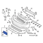 For Volkswagen Jetta 15-18 5C6807285E9B9 Front License Plate Bracket. Fixed Price $73.81.