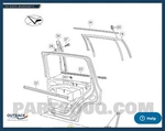 2009-2017 Volkswagen Tiguan Door Panel Insulation 5N0868759. Fixed Price $89.44.