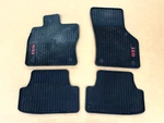 2015-2021 Volkswagon Golf Gti Front/rear Interior Rubber Floor Mats Set LOT2711. Fixed Price $99.00.