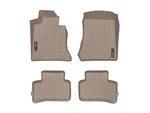 Weathertech Floorliner For 2010-2012 Mercedes Glk-class 1ST & 2ND Row, Tan. Fixed Price $211.90.
