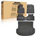 Tpe Floor Mats & Trunk Cargo Liners Set For 2021-2023 Hyundai Santa Fe 5 Seat. Fixed Price $81.59.