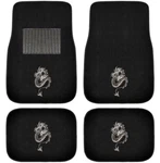 Brand New 4PCS Set Silver Dragon Front Rear Truck Carpet Floor Mats. Fixed Price $34.89.