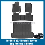 Tpe 3D Floor Mats Trunk Cargo Liner For 2021 2022 2023 2024 Hyundai Tucson Phev. Fixed Price $100.79.