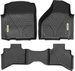 Custom Fit Black Floor Mats For 2019-2023 Ram 1500 & 2012-2018 Dodge. Fixed Price $139.49.