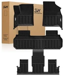 3W Floor Mats For 7 Seat Chevy Traverse 2024-2026 & Gmc Acadia All Weather Liner. Fixed Price $140.99.