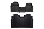 Rough Country Front/rear Floor Liners Black 15-24 Ford F150 Crew M-51153. Fixed Price $159.95.