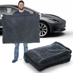 Lasfit 28"X 35" Car Drying Towel Microfiber Large Super Absorbent Xl 1300 Gsm. Fixed Price $29.99.