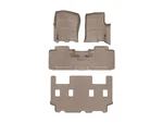 Weathertech Floorliner For 2011-2017 Lincoln Navigator Full Set, Tan. Fixed Price $324.85.