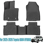 Front & Rear Floor Mats Liner For 2025 2026 Toyota RAV4 Hybrid Tpe Waterproof. Fixed Price $116.39.