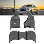 3W Floor Mats For 2013-2018 Dodge Ram 1500/2500/3500 Crew Cab All Weather Black. Fixed Price $119.99.