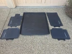 Porsche Panamera 971 Oem Genuine Black Color Rubber Floor Mat & Cargo Tray Set. Fixed Price $350.00.