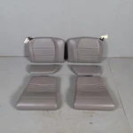 02-04 Porsche 911 996 Convertible Rear Seat Set Upper Lower Graphite Grey Oem. Fixed Price $499.16.