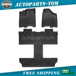 For 2011 2012 Toyota Sienna 7 Passenger 3D Tpe Floor Mats Liners All-weather 3X. Fixed Price $156.49.