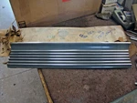 Nos Gm 1962 Cadillac L/h Rear Bumper Grille Trim Molding Filler Finish Panel. Fixed Price $224.99.