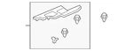 Genuine Honda Floor Carpet Clip 84211-SZA-A01ZD. Fixed Price $72.25.