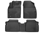 Husky Weatherbeater FRONT/2ND Row Floor Mats 3PC Fits 12-15 Prius Plug-in Black. Fixed Price $127.49.