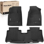 3PCS Black Floor Mats Liners For Chevrolet Captiva Sport 2012-2015 Front & Rear. Fixed Price $123.48.