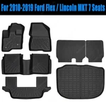 2010-2019 Ford Flex / Lincoln Mkt 7-SEAT Tpe Floor+backrest Mats+cargo Liner. Fixed Price $210.69.