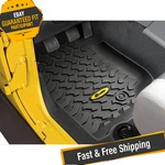 Bestop 51500-01 Pair Of Black Front Floor Liners For 2007-2013 Jeep Wrangler Jk. Fixed Price $145.18.