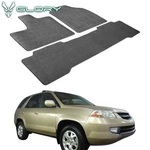 Fits 01-06 Acura Mdx 3PCS Front Rear Left Right Nylon Gray Floor Mats Carpets. Fixed Price $39.99.