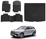 3W Floor Mats & Cargo Liner For 2020-2025 Mercedes Benz Gle Custom Fit. Fixed Price $120.57.