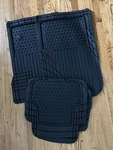 New Weathertech 4-PIECE Trim-to-fit Car Floor Mats 2 Front Rear Set Black. Fixed Price $50.00.