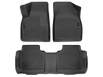 Husky Weatherbeater FRT/2ND Mats 3P Fit 17-23 ACDA,17-25 XT5, 19-26 Blazer Blk. Fixed Price $149.99.