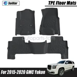 Tpe Floor Mats Liner Set For 2015 2016 2017 2018 2019 2020 Chevy Tahoe Gmc Yukon. Fixed Price $66.99.