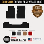 Avery Sport Touring Front & Rear Runner Floor Mats For 14-18 Silverado 1500 #2WA. Fixed Price $122.51.