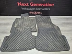 2015 - 2020 Audi A3 Genuine All Weather Used Rubber Monster Floor Mat Complete. Fixed Price $87.27.