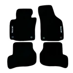 Floor Mats Velour For Vw Jetta Waterproof Black Carpet Rugs Auto Liners New. Fixed Price $104.03.