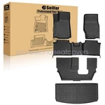 Tpe Floor Mats Trunk Cargo Liner 7 Seats For 21-25 Jeep Grand Cherokee Black. Fixed Price $122.99.