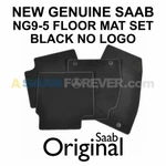 New Saab Floor Mat Set Black NG9-5 2010-2011 13301963 Genuine Oem. Fixed Price $139.99.
