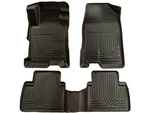 Husky Weatherbeater FRONT/2ND Row Floor Mats 3PC Fits 07-12 Nissan Altima Blk. Fixed Price $149.99.