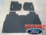 21 Thru 25 F-150 Oem Ford Molded Floor Mat Set 3-PC Crew Without Under Seat Stow. Fixed Price $213.95.