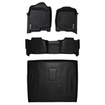 Smartliner Black 1ST & 2ND Row Floor Liners Cargo For Chevrolet Tahoe. Fixed Price $258.99.