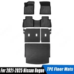 Fits 2021-2025 Nissan Rogue Sl Sv Tpe Floor Mats & Trunk Cargo Liners Black. Fixed Price $101.49.
