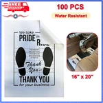 White Paper Floor Mats: 100 Pcs Disposable Cars Automotive Protector. Fixed Price $28.45.