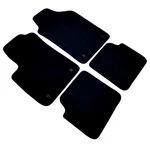 Floor Mats Velour For Fiat 500 Waterproof Black Carpet Rugs Auto Liners New. Fixed Price $102.12.