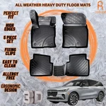 3D Molded Floor Mats Liners For Lincoln Corsair 2023-2025 All Weather Heavy Duty. Fixed Price $111.59.
