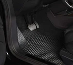 Weatherfit Floor Mats All Black Rubber Custom Fits Kenworth T880/T680. Fixed Price $64.95.