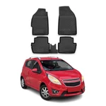 For Chevy Spark 2013-2015 Omac Classic 1ST & 2ND Row Black Floor Mat Set. Fixed Price $79.99.