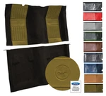 71-73 Ford Mustang Mach Running Pony Inserts Original Nylon Molded Carpet. Fixed Price $359.95.