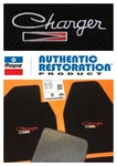 1967-1974 Dodge Charger Floor Mats 4PC With Mopar Licensed Logo. Fixed Price $184.99.