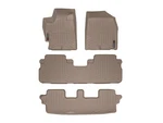 Weathertech Floorliner For 2008-2013 Toyota Highlander Full Set, Tan. Fixed Price $284.85.
