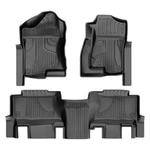 Aomsazto Floor Mats For 1999-2006 Chevy Silverado & Gmc Sierra Crew Cab 1ST.... Fixed Price $134.25.