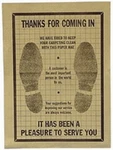 500X Disposable Paper Car Floor Mats Durable Workshop Vehicle Protection. Fixed Price $69.77.