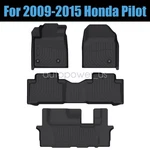 Front & Rear Floor Mats Liner 3 Row Fits 2009-2015 Honda Pilot Tpe All-weather. Fixed Price $81.49.