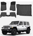 New Powerty Floor Mats & Cargo Liner 2021-2025 2026 Jeep Wrangler Unlimited 4XE. Fixed Price $199.95.
